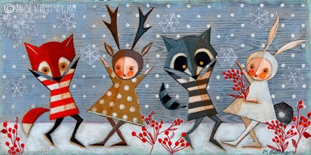 "Woodland Winter" #1 2014
10"x24" "Woodland Winter" #1 2014
10"x24"
